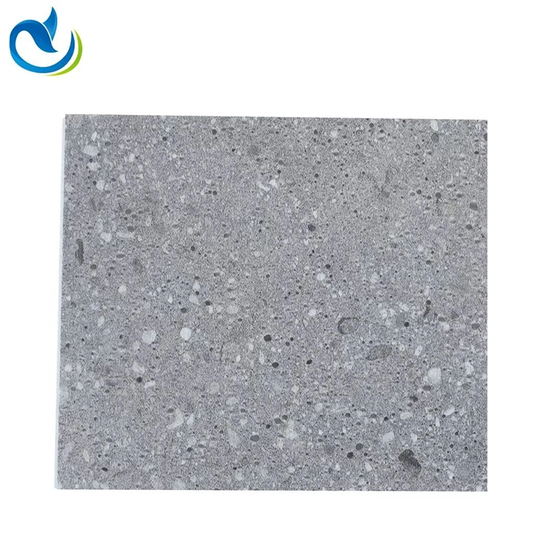 Pannello a parete SPC in polvere in pietra in PVC bloccato