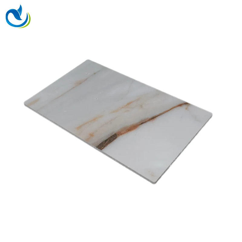 Foglio muro di marmo in PVC