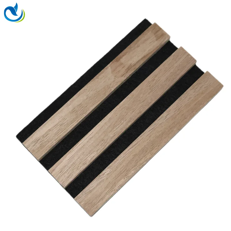 Pannelli murali acustici con venature del legno